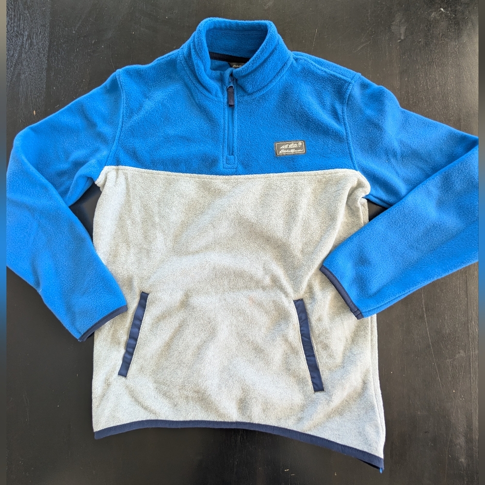 Eddie Bauer Royal Blue Fleece Jacket
